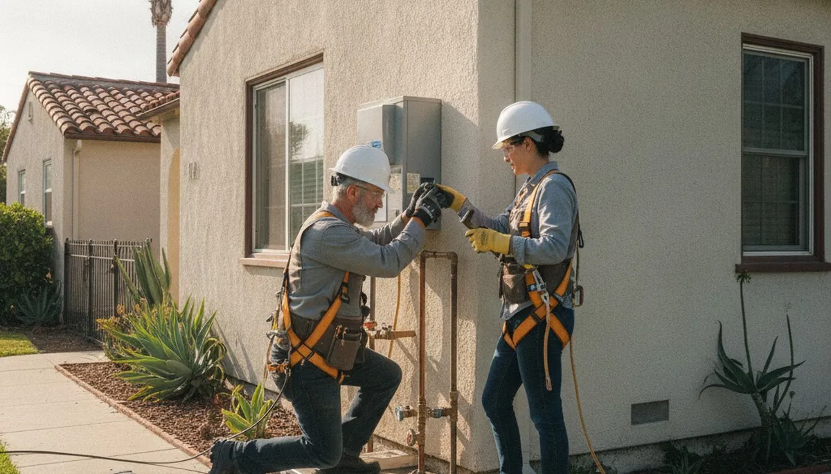 Orange, CA plumbing repair team providing professional residential and commercial service