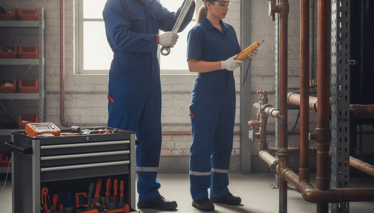 Orange, CA plumber repairing a home leak for reliable plumbing repair service